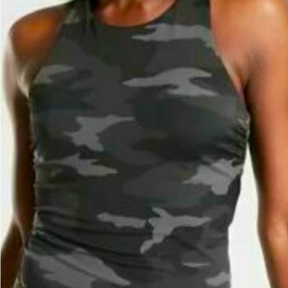 Freestyle Camo Tankini swim top